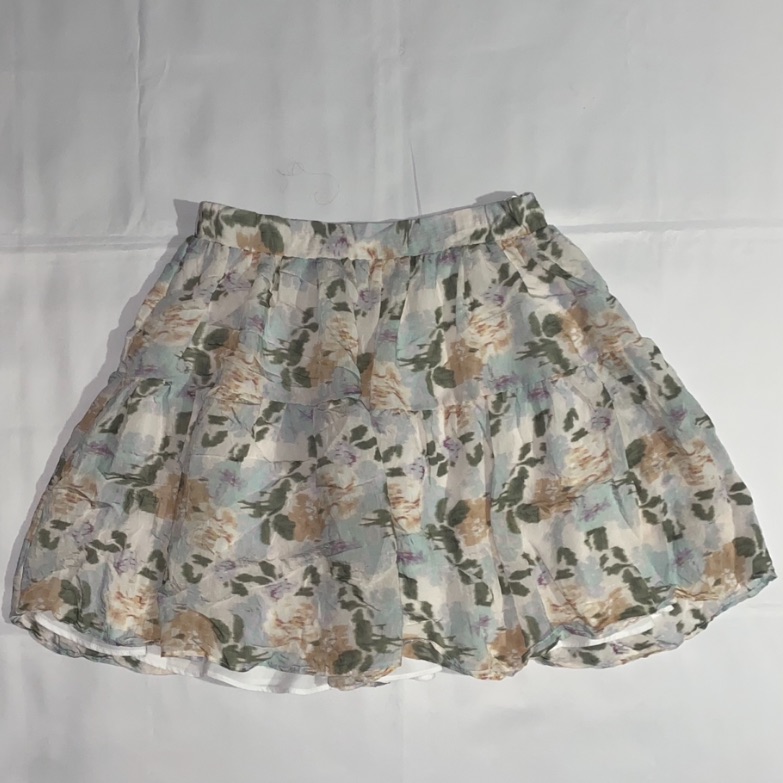 Primark Floral Ruffled Skirt